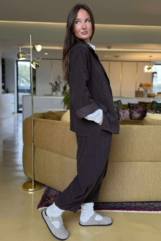 Cooper Needlecord Blazer Coffee Bean  /14 =